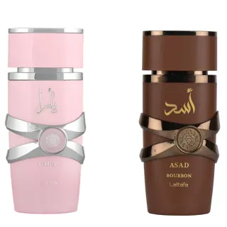 Lattafa Asad Bourbon + Lattafa Yara