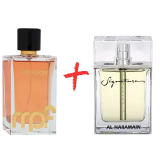 My Perfumes Freedom + Al Haramain Signature Silver 